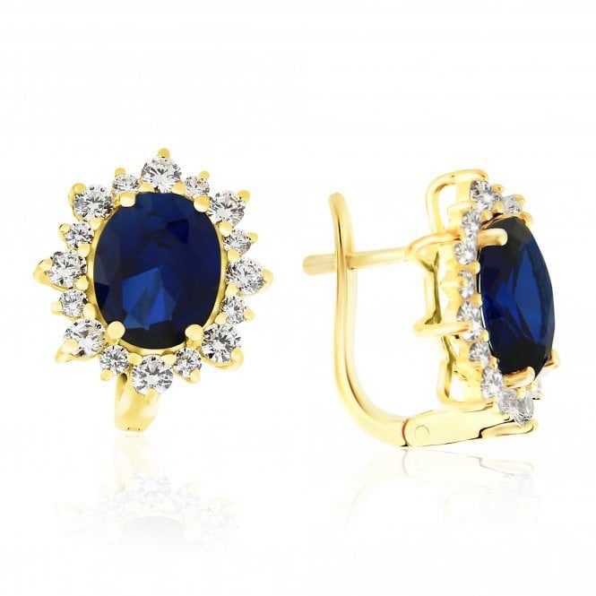 6 Pack Blue Stone And Gold Variety Earring Set | maurices-baongoctrading.com.vn